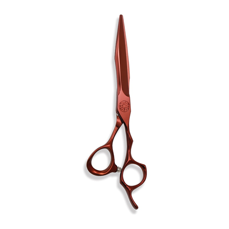 Siri Gunting Rambut CNC Profesional Semua-Merah Lubang Buta